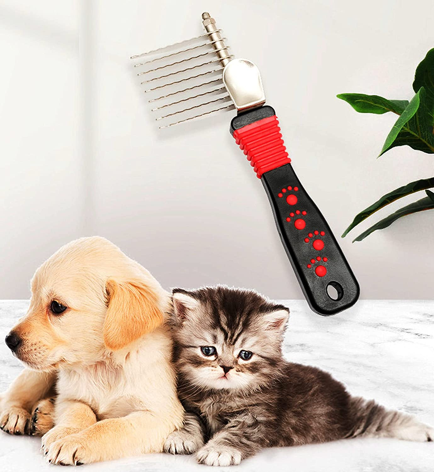 Foto 5 pulgar | Herramienta Desmatting Jieyou Para Perros Con Cuchillas De Acero De 2,5 Pulgadas - Venta Internacional.