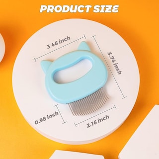 Foto 4 | Pet Comb Huoguo, Diseño De Masaje 2 En 1 Para Perros Y Gatos - Venta Internacional.