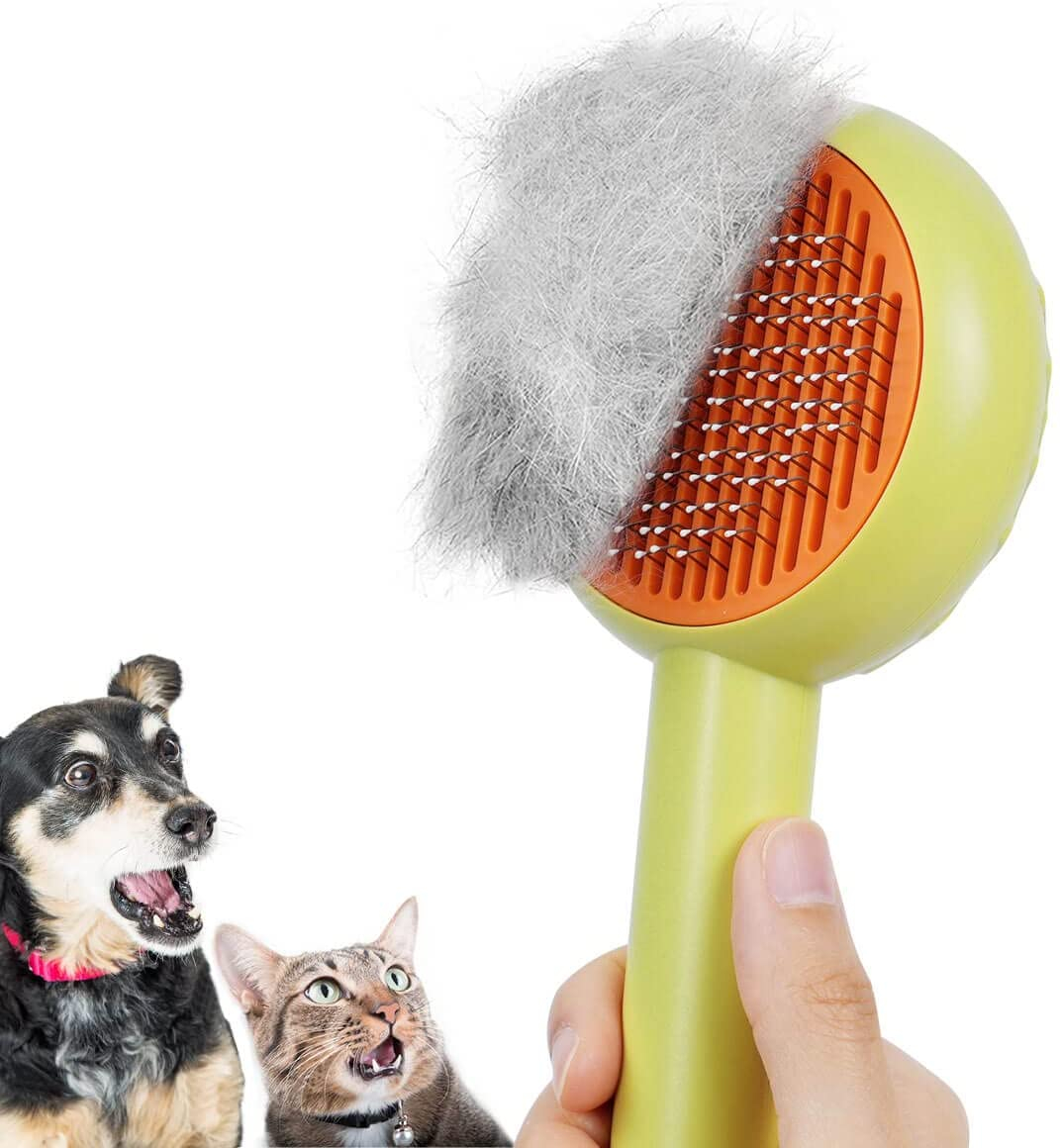 Foto 2 pulgar | Cepillo De Peluquería Para Mascotas Jieyou, Autolimpiante, Para Gatos - Venta Internacional.