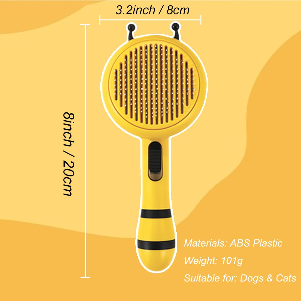 Foto 5 pulgar | Cepillo Autolimpiante Para Mascotas Jieyou Para Perros, Gatos Y Abejas - Venta Internacional.
