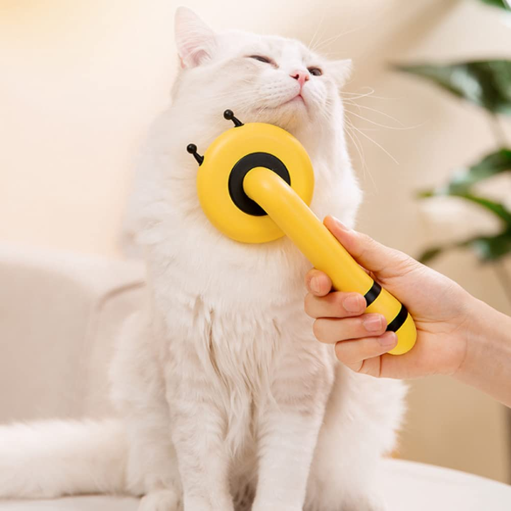 Foto 7 pulgar | Cepillo Autolimpiante Para Mascotas Jieyou Para Perros, Gatos Y Abejas - Venta Internacional.