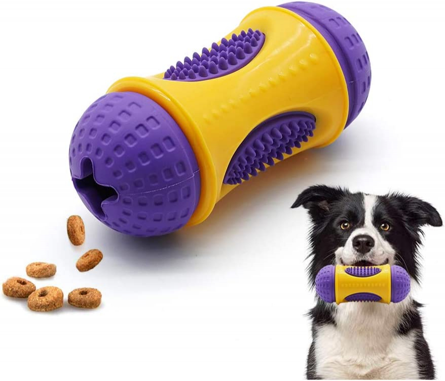 Juguete Masticable Huoguo Para Masticadores Agresivos (goma), Color Morado - Venta Internacional.