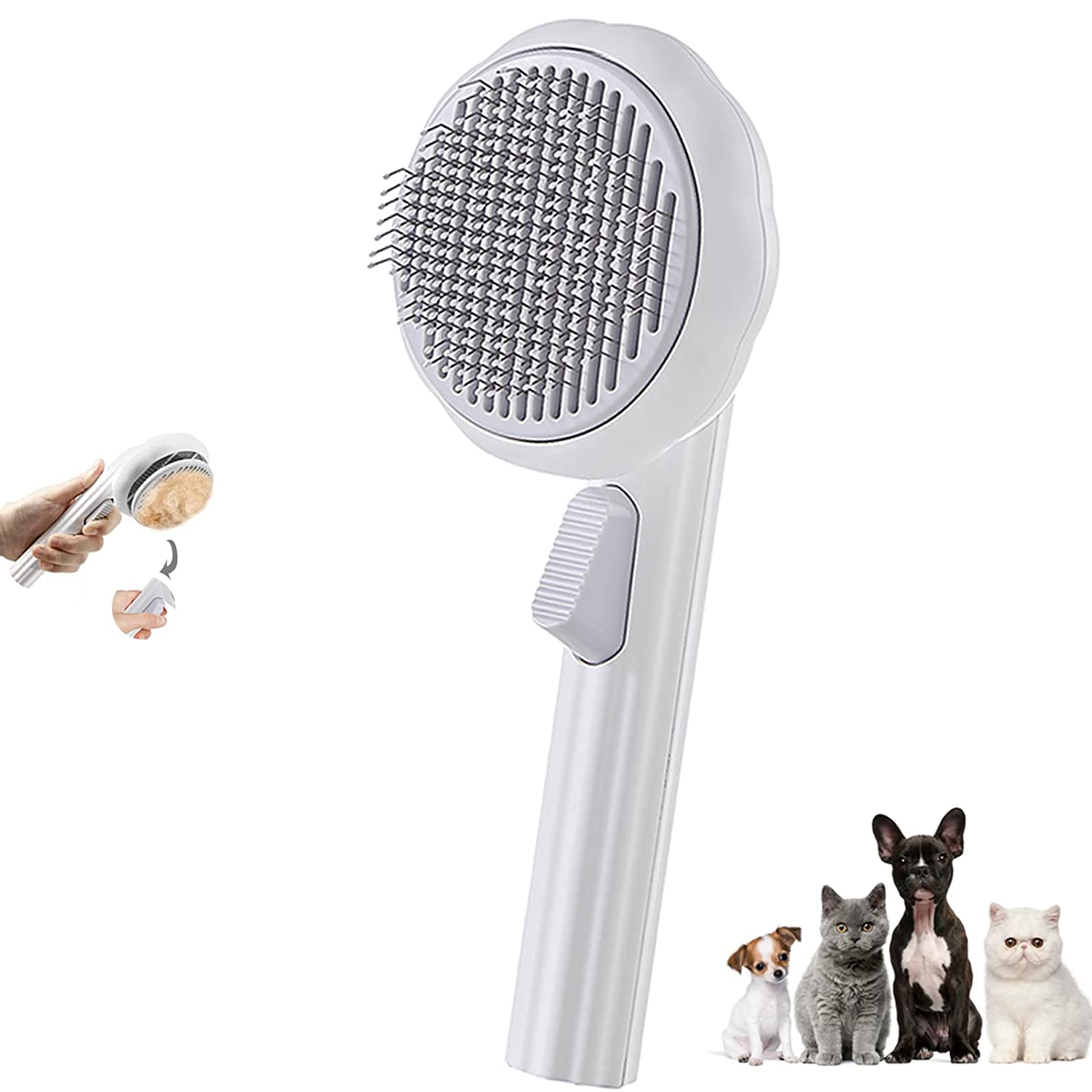 Foto 2 pulgar | Cepillo Para Perros Y Gatos De Pelo Corto | Jieyou - Venta Internacional.