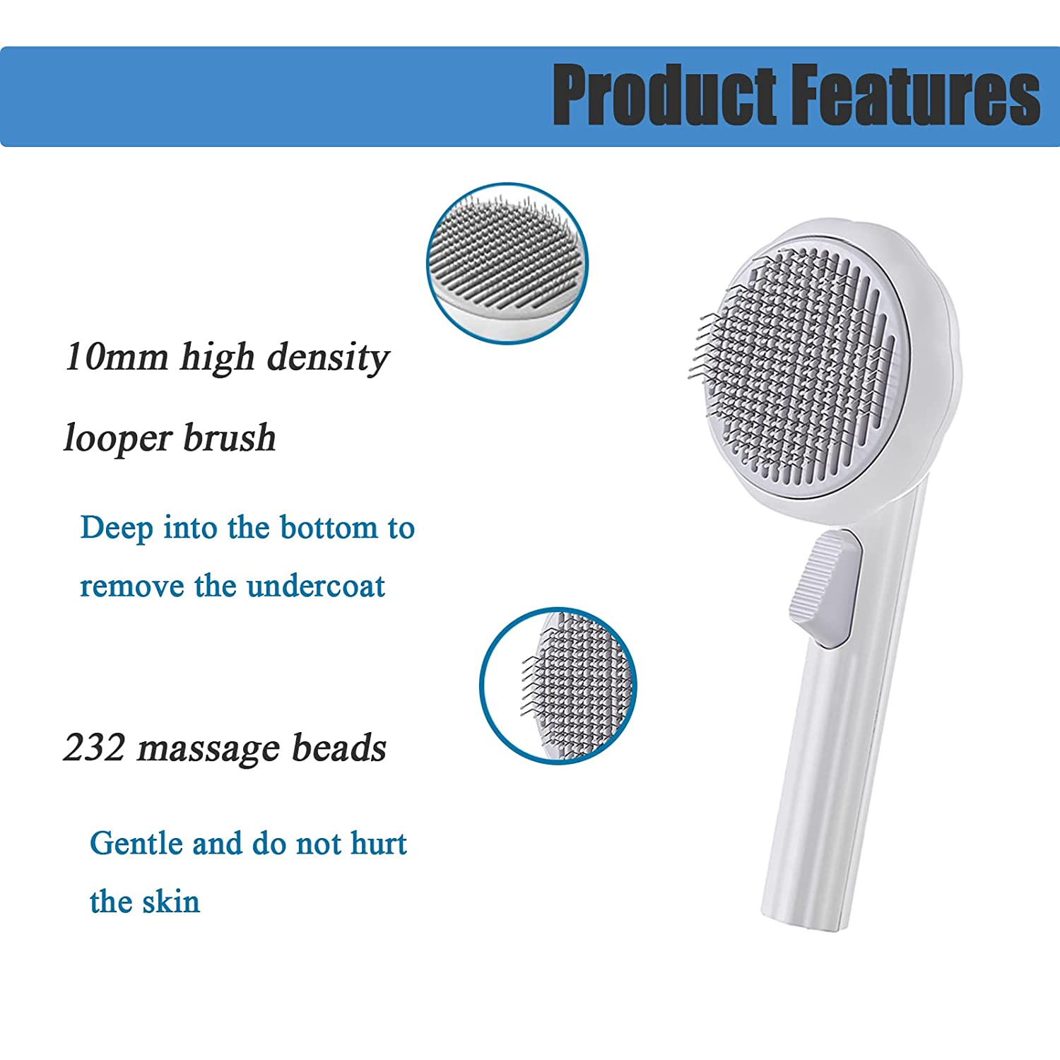 Foto 3 pulgar | Cepillo Para Perros Y Gatos De Pelo Corto | Jieyou - Venta Internacional.