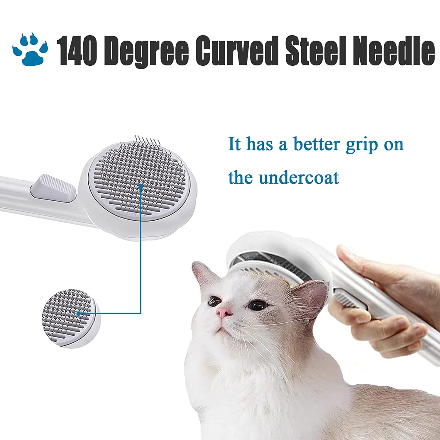 Foto 4 pulgar | Cepillo Para Perros Y Gatos De Pelo Corto | Jieyou - Venta Internacional.