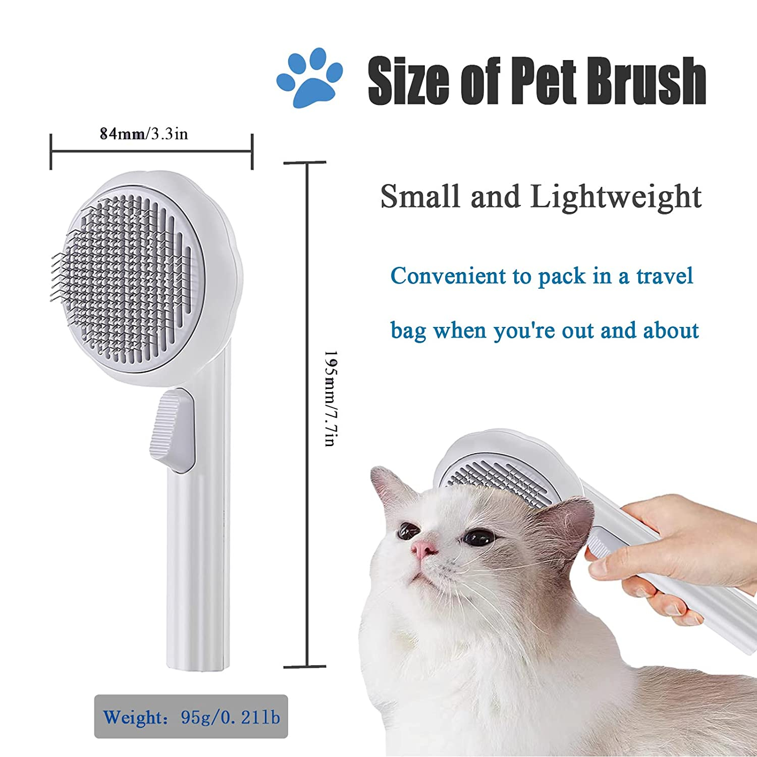 Foto 8 pulgar | Cepillo Para Perros Y Gatos De Pelo Corto | Jieyou - Venta Internacional.