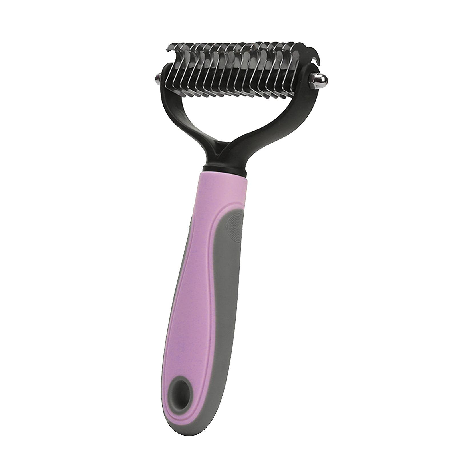 Foto 2 pulgar | Peine Depilatorio Para Mascotas Con Nudo Abierto De Acero Inoxidable De Doble Cara - Venta Internacional.