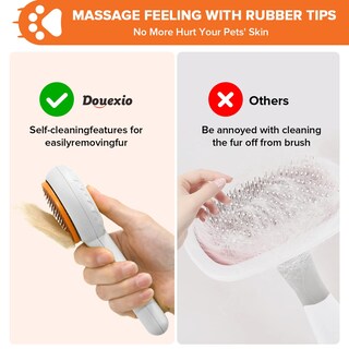 Foto 4 | Slicker Brush Jieyou, Autolimpiante, Para Perros Y Gatos - Venta Internacional.