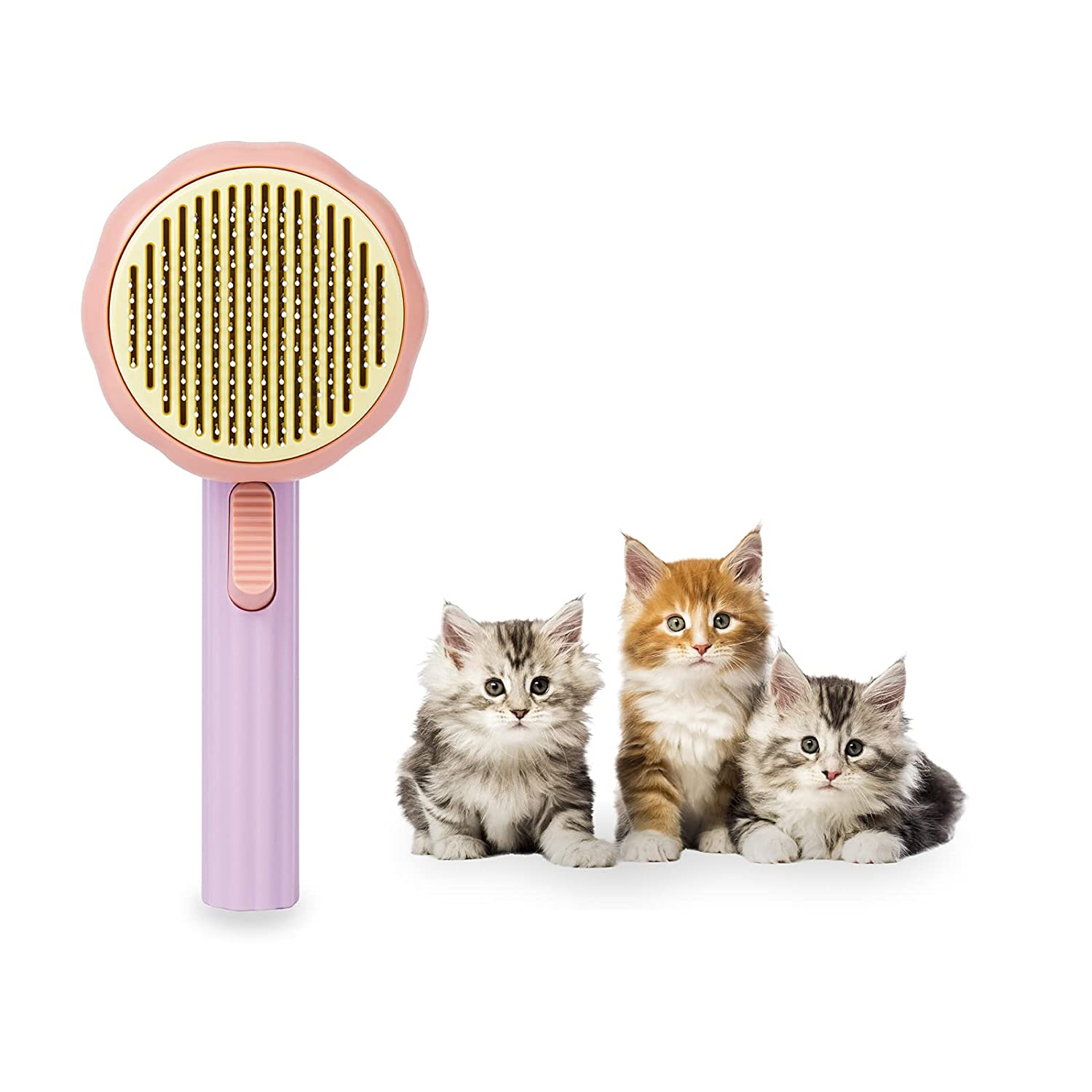 Foto 2 pulgar | Cepillo De Aseo Para Mascotas Jieyou Para Perros Y Gatos Con Partículas De Masaje - Venta Internacional.