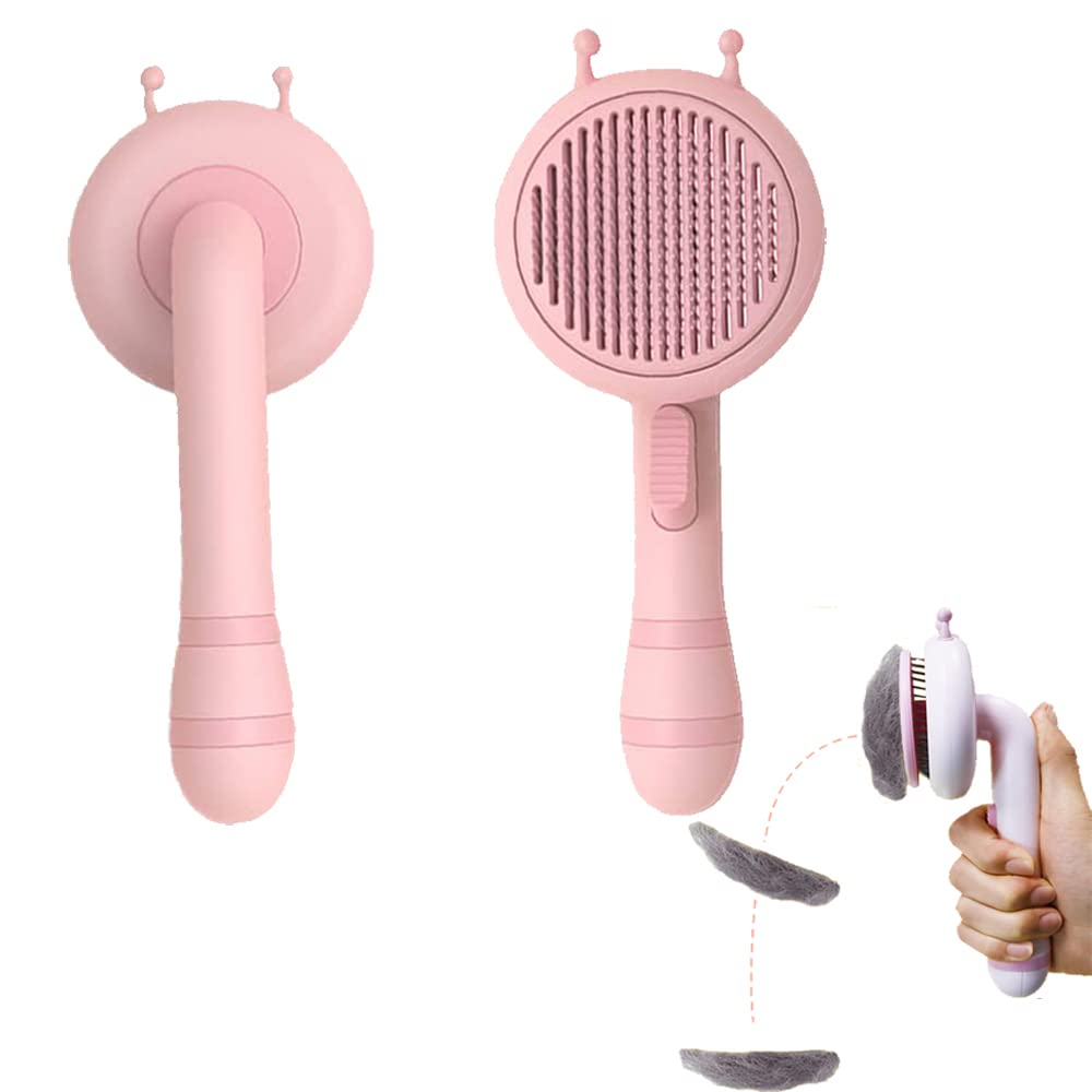 Foto 2 pulgar | Cepillo Autolimpiante Para Gatos Jieyou, Para Quitar El Pelo Rosa - Venta Internacional.