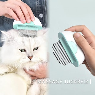 Foto 1 | Juego De Cepillos Para La Caída De Pelo Para Gatos, Peine De Masaje Huoguo - Venta Internacional.