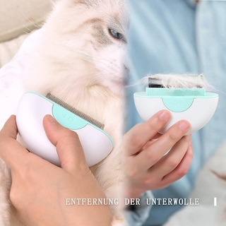 Foto 2 | Juego De Cepillos Para La Caída De Pelo Para Gatos, Peine De Masaje Huoguo - Venta Internacional.