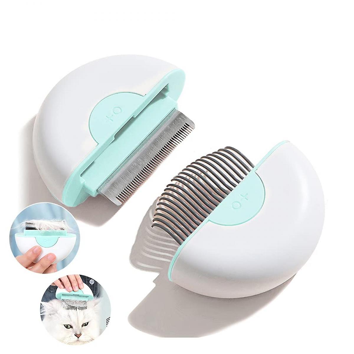 Foto 6 pulgar | Juego De Cepillos Para La Caída De Pelo Para Gatos, Peine De Masaje Huoguo - Venta Internacional.