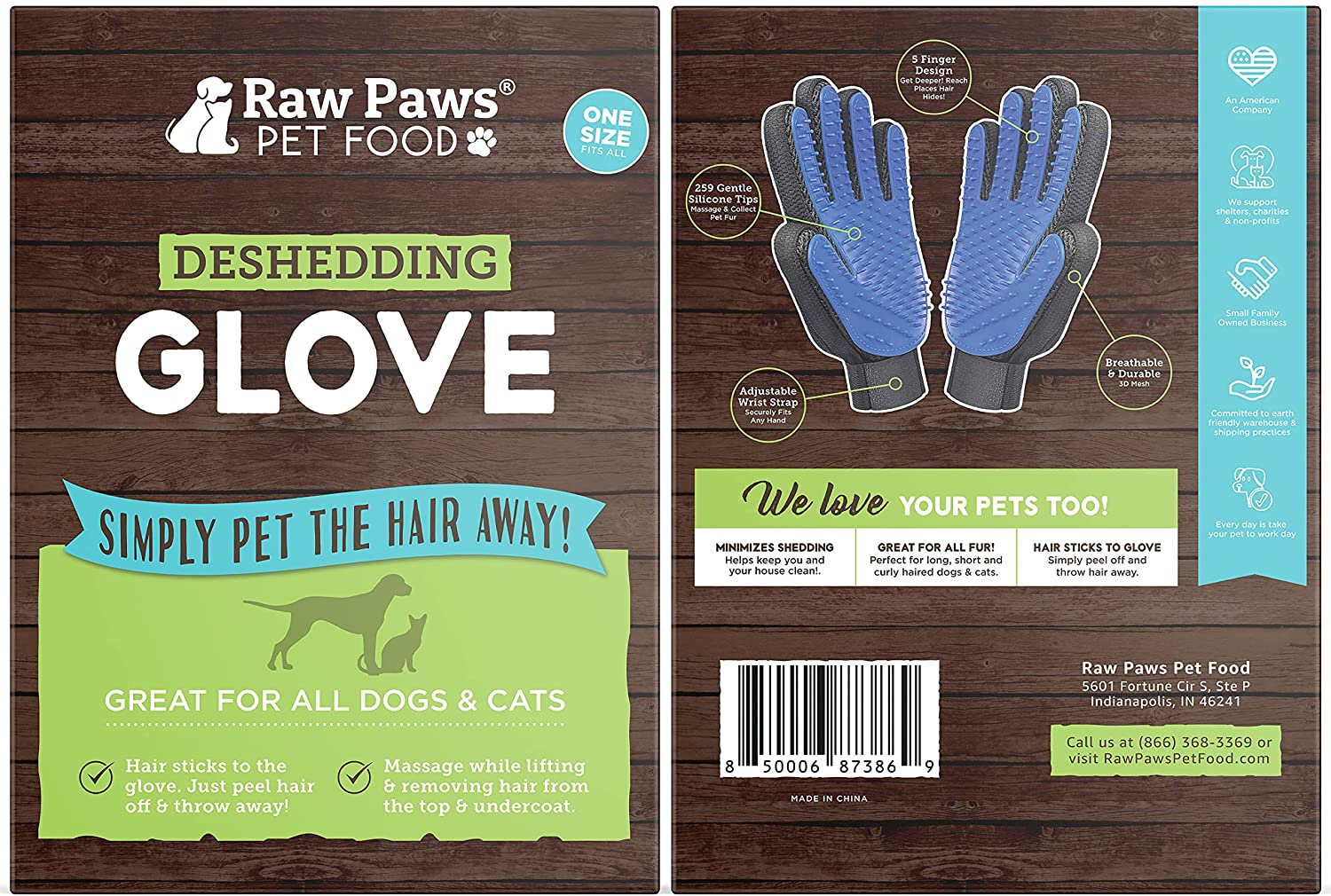 Foto 2 | Guantes De Aseo Para Mascotas Jieyou Soft-tip Para Perros Y Gatos - Venta Internacional.