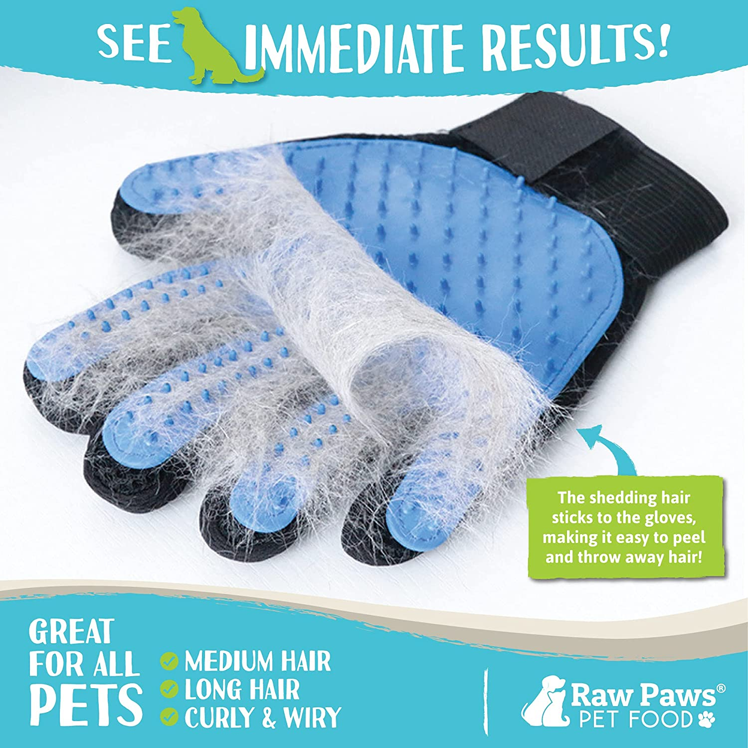 Foto 6 pulgar | Guantes De Aseo Para Mascotas Jieyou Soft-tip Para Perros Y Gatos - Venta Internacional.