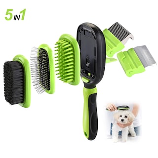 Foto 2 | Juego De Cepillos Para Mascotas Jieyou 5 En 1, Masaje De Aseo Y Pérdida De Pelo Para Mascotas - Venta Internacional.
