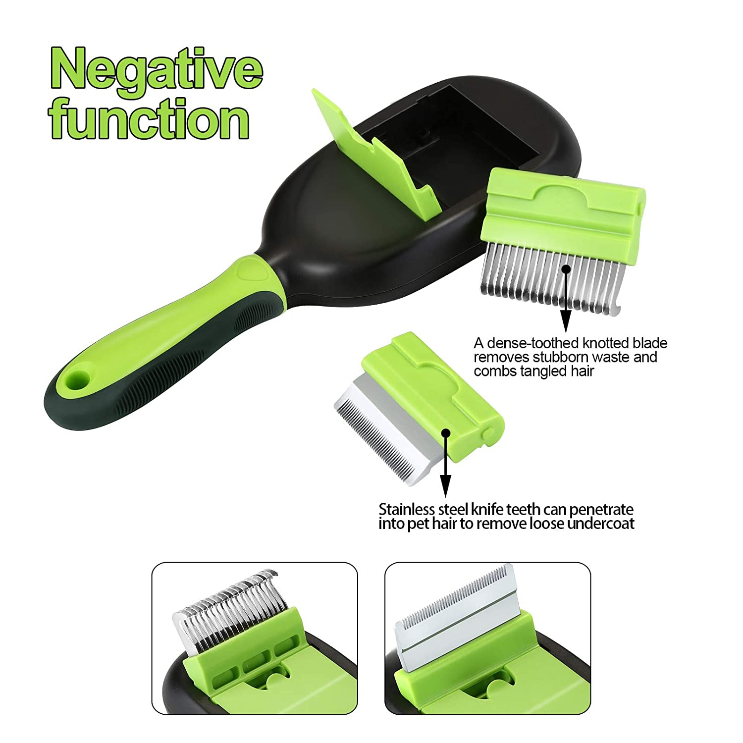 Foto 7 pulgar | Juego De Cepillos Para Mascotas Jieyou 5 En 1, Masaje De Aseo Y Pérdida De Pelo Para Mascotas - Venta Internacional.