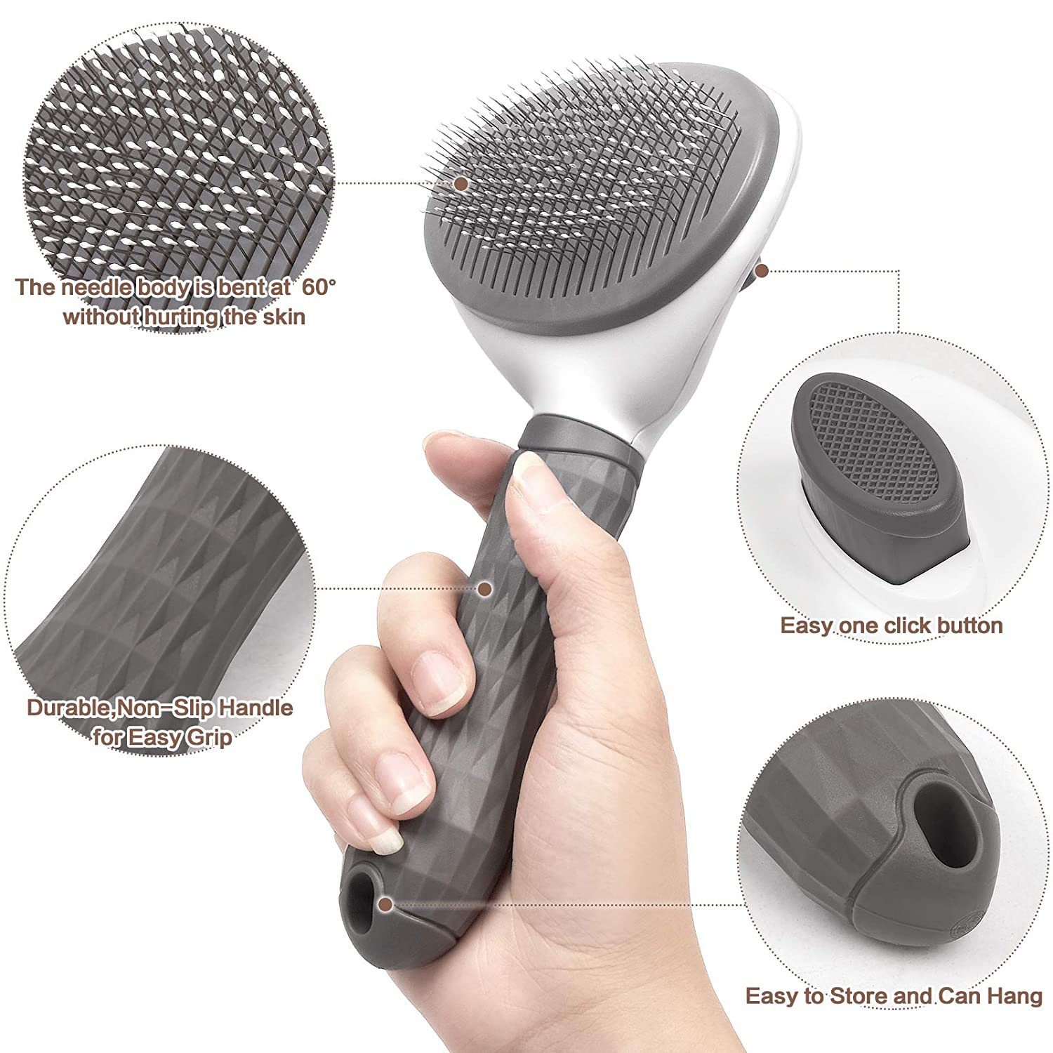 Foto 3 pulgar | Cepillos Autolimpiantes Para Perros Y Gatos - Venta Internacional.