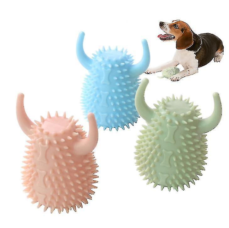 Foto 3 pulgar | Juguete Masticador Para Perros Que Limpia Los Dientes Resistentes A Las Mordeduras Huoguo Pink - Venta Internacional.