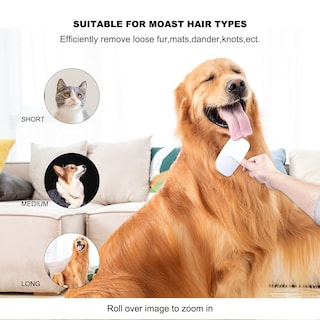 Foto 5 | Cepillo Slicker Jieyou Para Perros Y Gatos De Pelo Largo/corto (azul) - Venta Internacional.