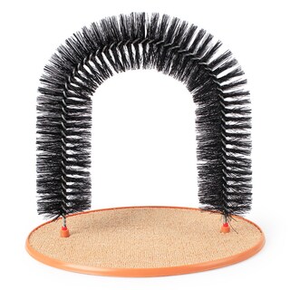 Foto 1 | Cepillo Para Juguetes Cat Self Groomer Arch Para Mascotas Con Base Redonda De Forro Polar - Venta Internacional.