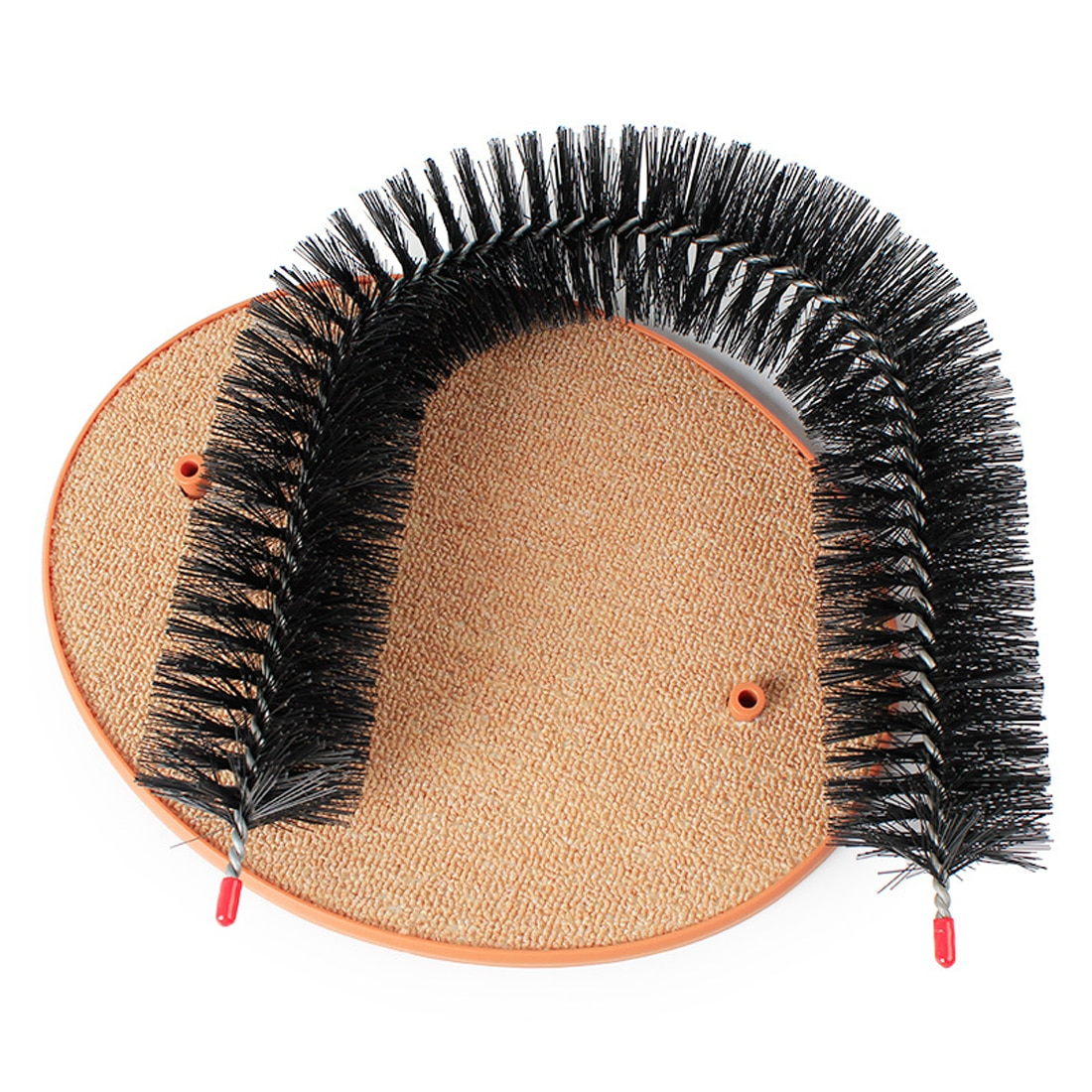 Foto 4 pulgar | Cepillo Para Juguetes Cat Self Groomer Arch Para Mascotas Con Base Redonda De Forro Polar - Venta Internacional.