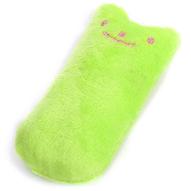 Foto 2 pulgar | Almohada Suave Para Perros Huoguo, Con Forma De Gato Verde, Para Masticar Y Rascar - Venta Internacional.