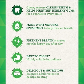 Foto 4 | Tratamientos Dentales Greenies Fresh Para Perros Y Adolescentes, 5-7 Kg, Paquete De 43 - Venta Internacional.