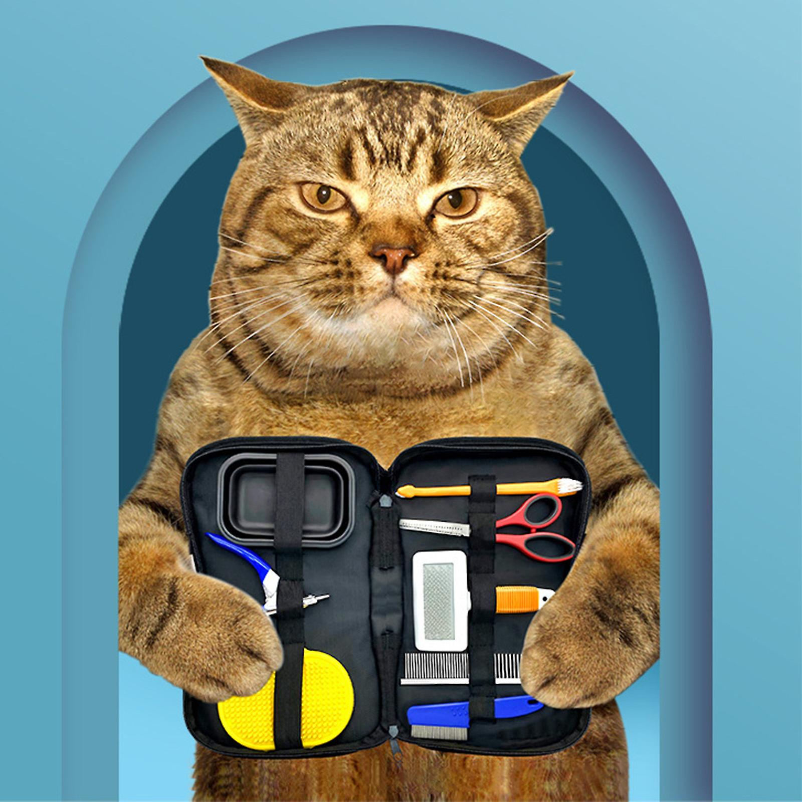 Foto 5 pulgar | Kit De Limpieza Para Mascotas Huoguo, 8 Piezas, Para Perros Y Gatos - Venta Internacional.