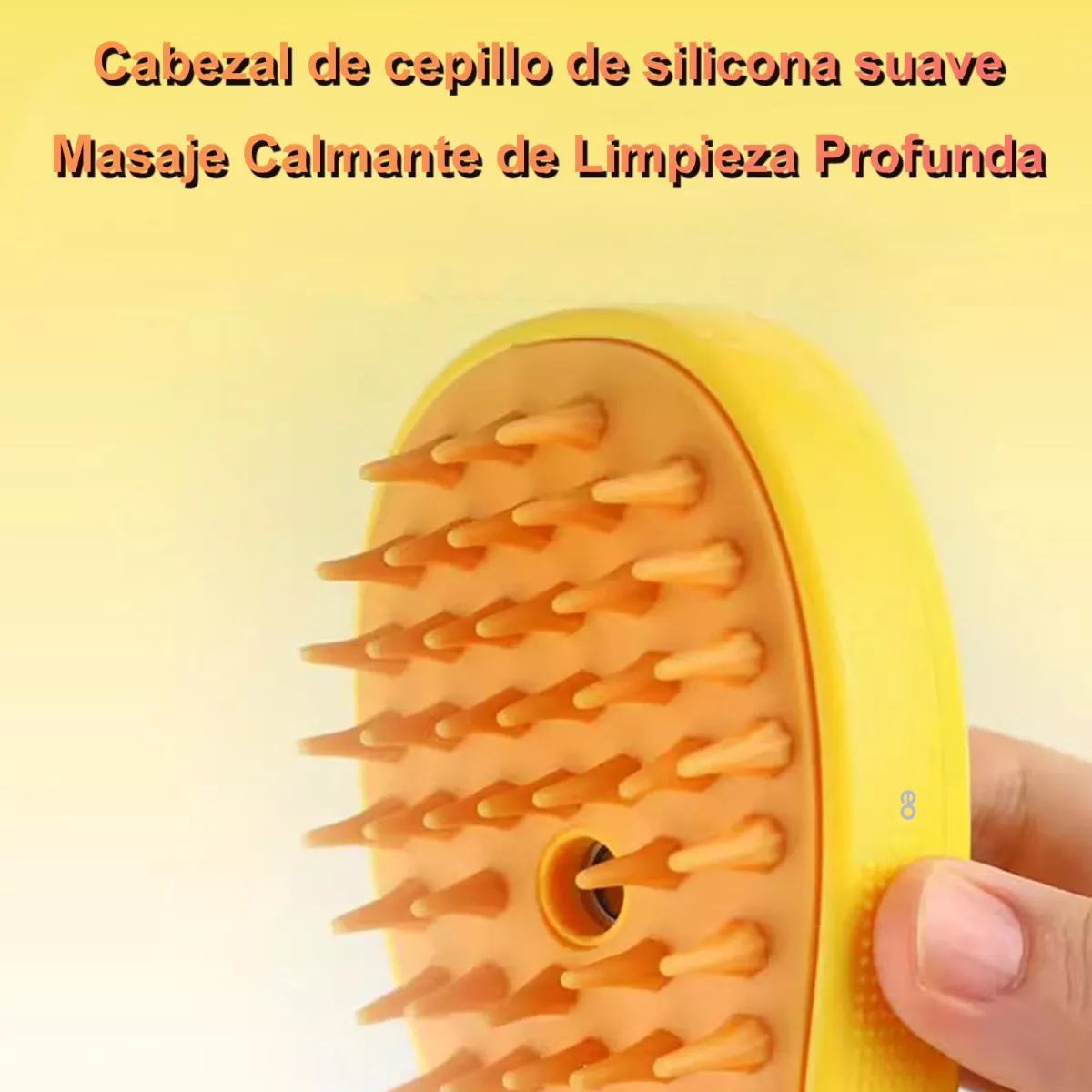 Foto 4 pulgar | Cepillo De Vapor Para Gato/perro Mascota Eo Safe Imports Esi-12164-1 Amarillo