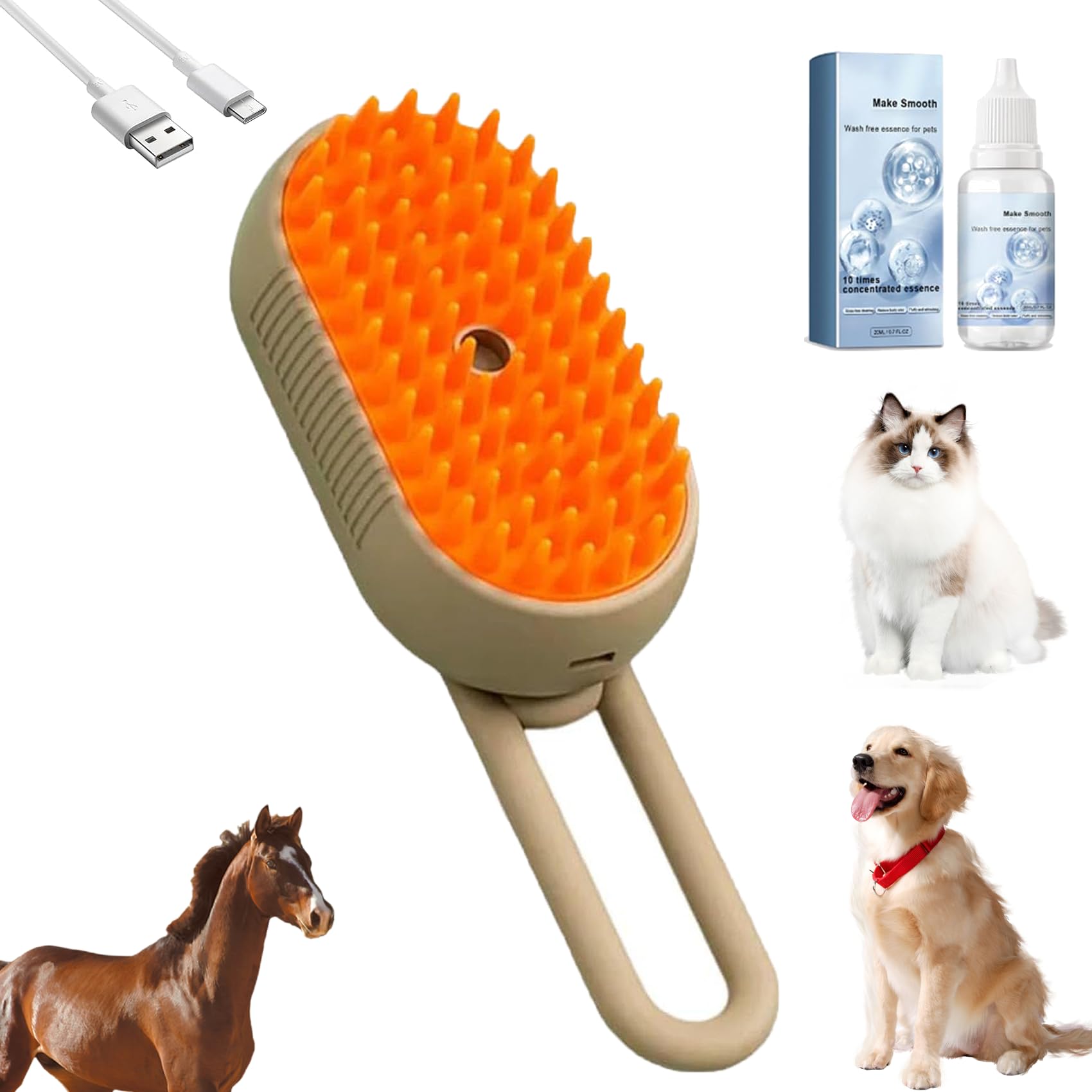 Pet Spritz Defur Comb Puffease Spritz Defur Comb 3 En 1 - Venta Internacional.