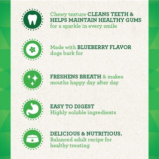 Foto 2 | Dog Treats Greenies Petite Natural Dental Care, 355 Ml, Arándanos - Venta Internacional.
