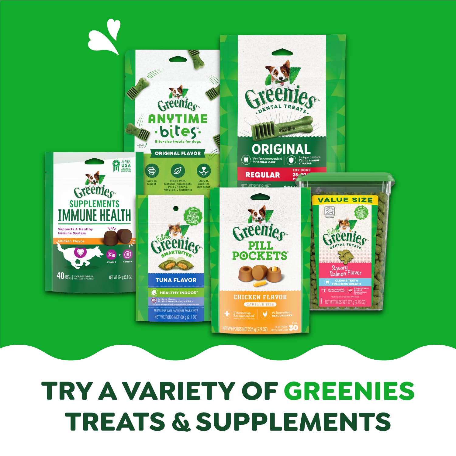 Foto 7 pulgar | Dog Treats Greenies Petite Natural Dental Care, 355 Ml, Arándanos - Venta Internacional.