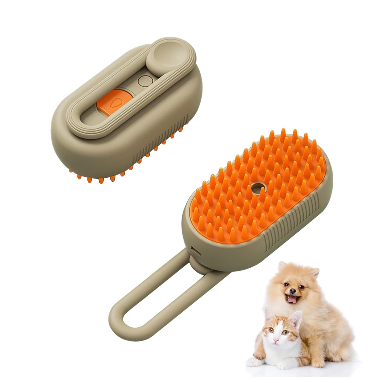 Cepillo De Aseo A Vapor Para Mascotas Steamy 2025 Para Perros Y Gatos - Venta Internacional.