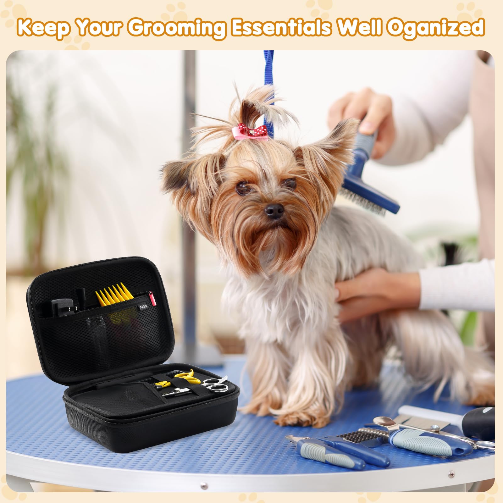 Foto 7 | Estuche De Almacenamiento Para Herramientas De Aseo De Mascotas Procase Para Oneisall/wahl - Venta Internacional.