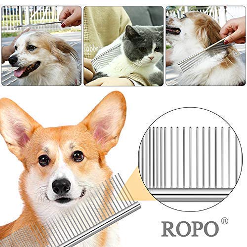 Foto 3 pulgar | Peine De Aseo Para Mascotas De Acero Para Quitar El Pelo Enmarañado Huoguo - Venta Internacional.