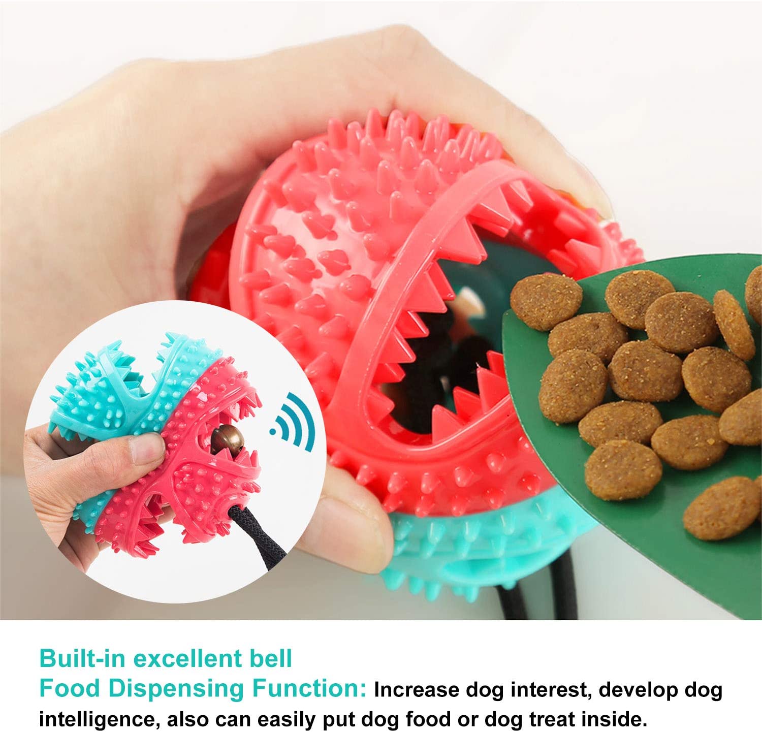 Foto 4 pulgar | Ventosa De Juguete Masticable Para Perros Para Masticadores Agresivos Huoguo - Venta Internacional.