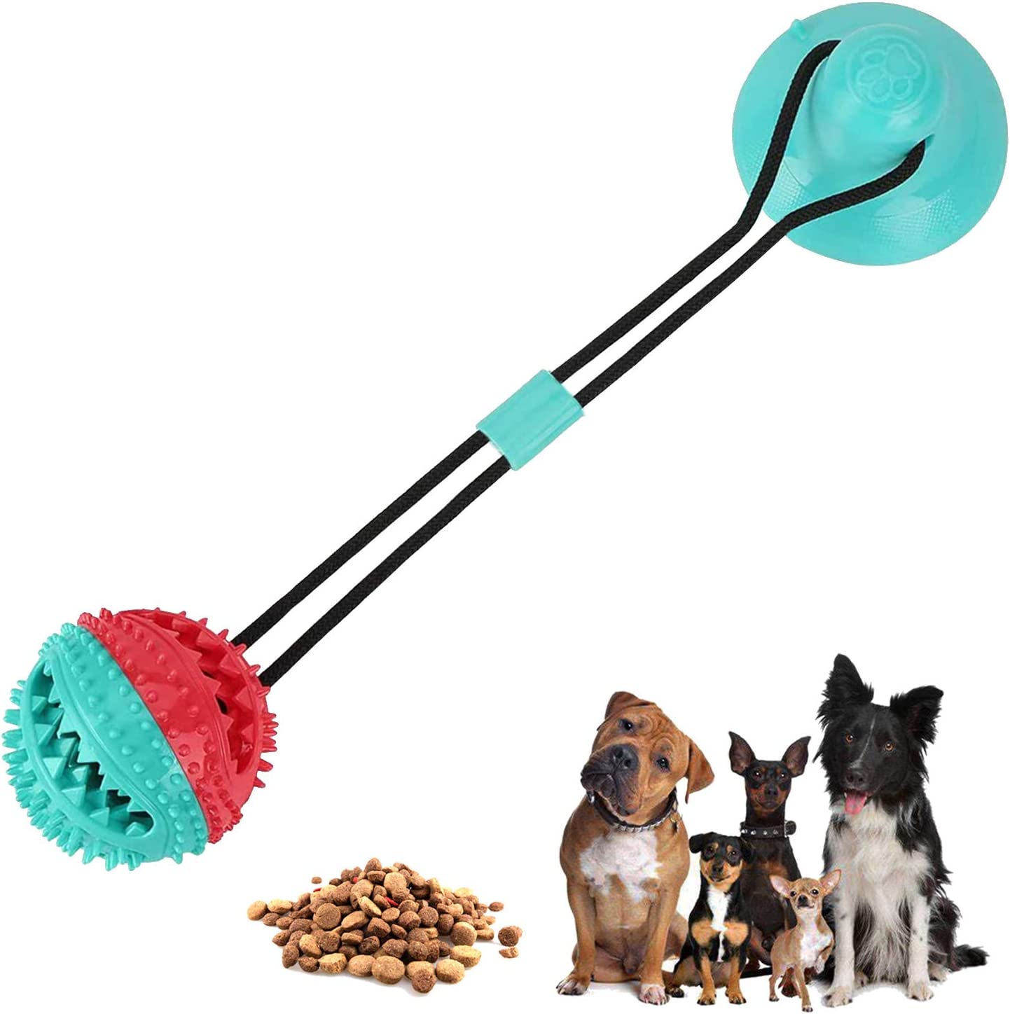 Foto 6 pulgar | Ventosa De Juguete Masticable Para Perros Para Masticadores Agresivos Huoguo - Venta Internacional.