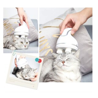 Foto 2 | Masajeador Para Gatos Sanlin Beans Con Carga Inteligente 3d Head Water - Venta Internacional.