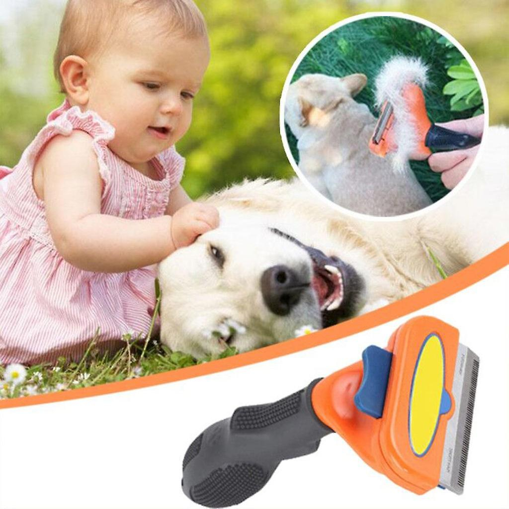 Foto 2 pulgar | Cepillo De Limpieza Para Mascotas Huoguo Para Gatos Y Perros Con Acero Inoxidable - Venta Internacional.