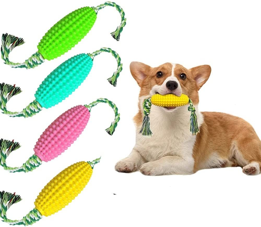 Foto 2 pulgar | Juguete Masticable Para Perros Huoguo Con Forma De Maíz Para Cuidado Dental Para Cachorros - Venta Internacional.