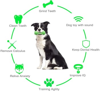 Foto 1 | Cepillo De Dientes Para Perros, Juguete Masticable Para Masticadores Agresivos | Huoguo - Venta Internacional.