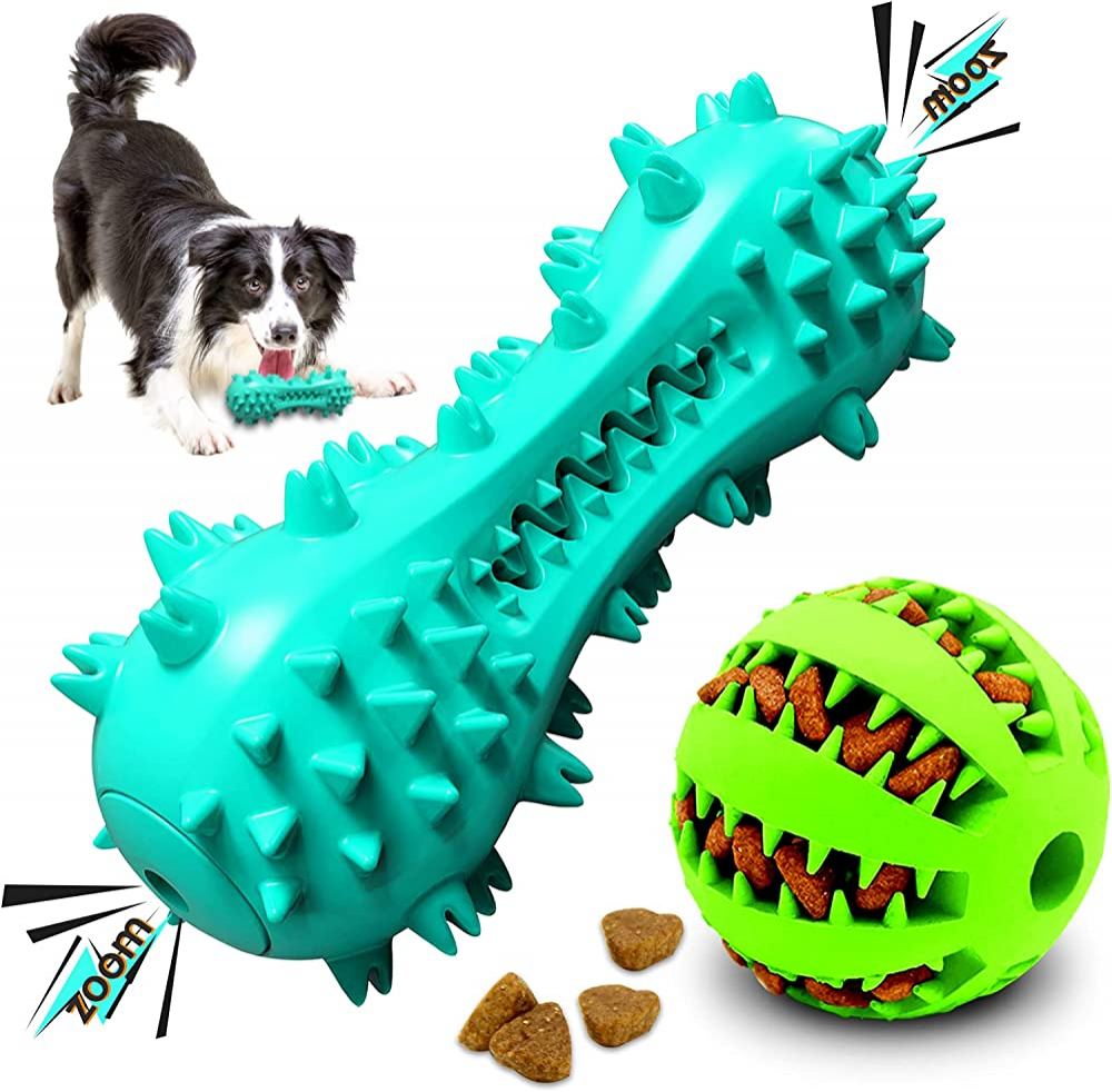 Foto 2 pulgar | Juguetes Masticables Para Perros Huoguo Para Masticadores Agresivos, Paquete De 2 - Venta Internacional.