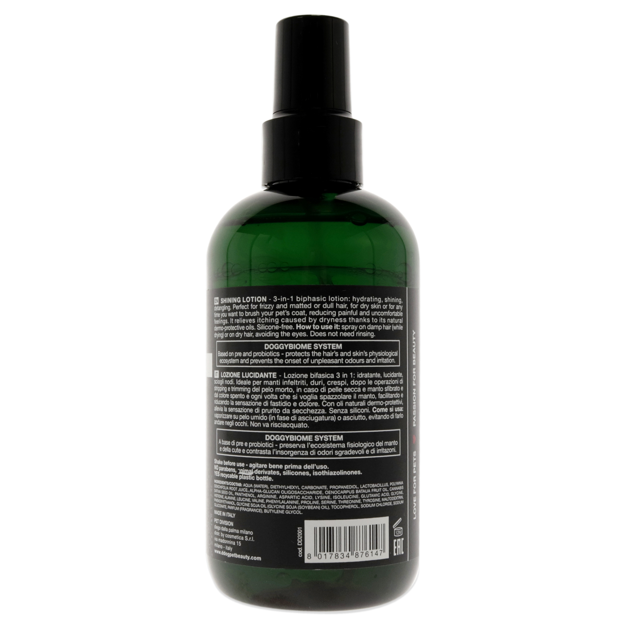 Foto 3 pulgar | Loción Abrillantadora Para Mascotas Diego Dalla Palma D-dog 250 Ml - Venta Internacional.