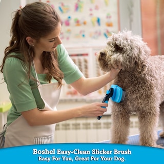 Foto 3 | Cepillo Slicker Boshel Para Perros, Autolimpiante, Para Gatos Y Mascotas - Venta Internacional.