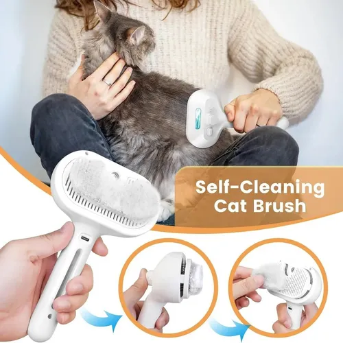 Foto 2 | Cepillo Para Perros Y Gatos Vapor 3 En 1 Peine Para Mascota