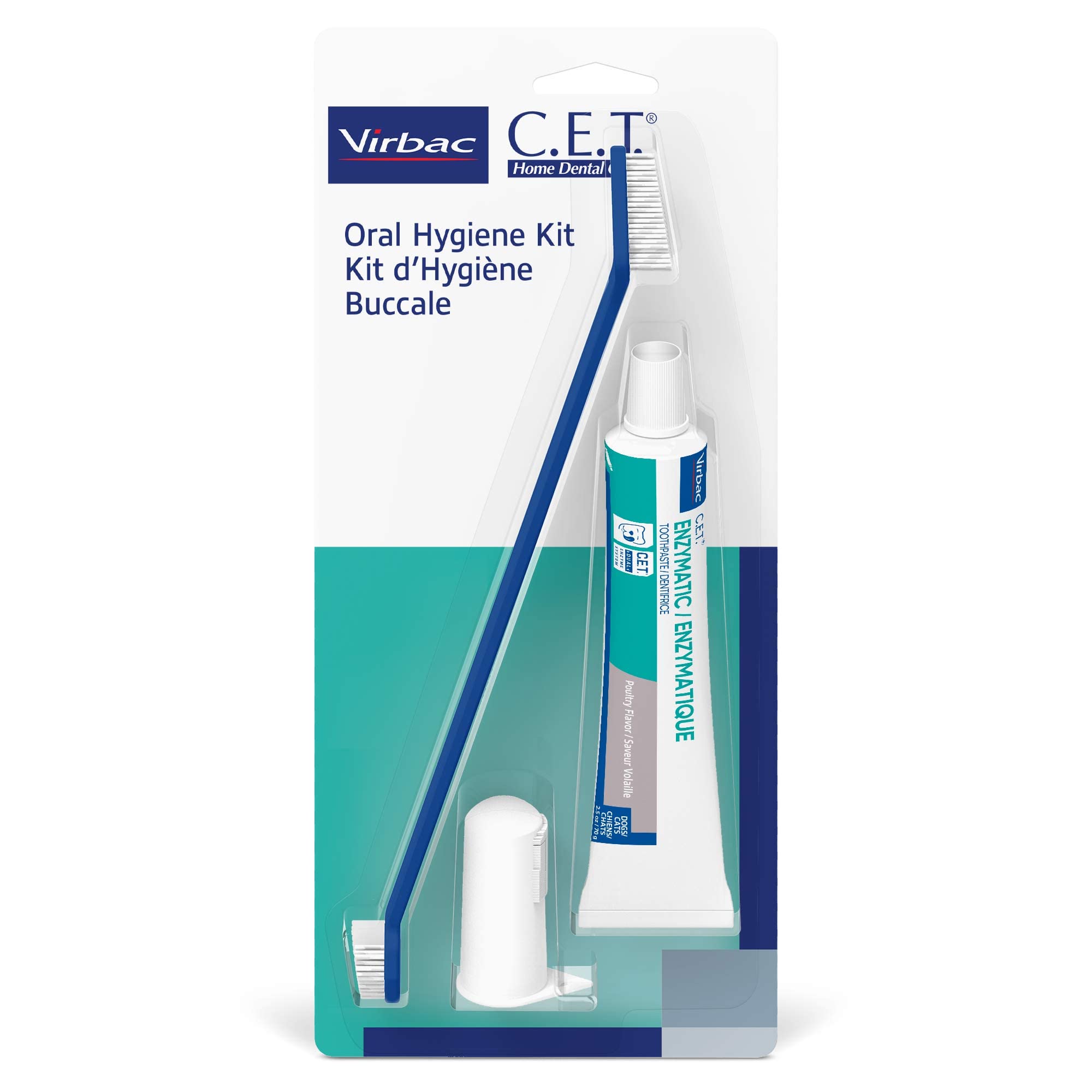 Foto 2 pulgar | Kit De Higiene Bucal Virbac C.e.t. Para Perros Y Gatos, 3 Piezas - Venta Internacional.