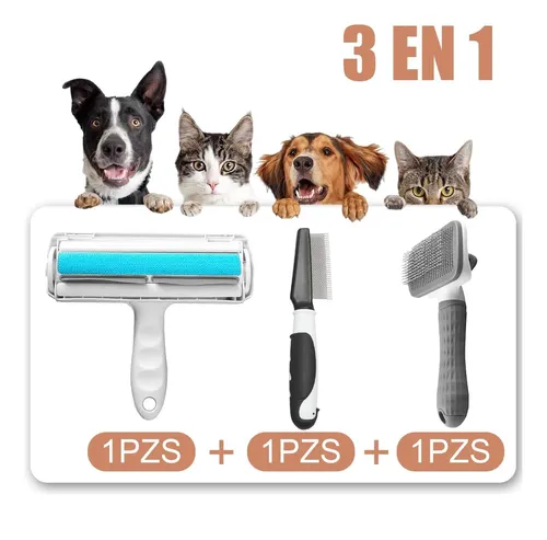 Foto 3 pulgar | 3 Piezas Cepillo Para Gato, Cepillo Para Perro