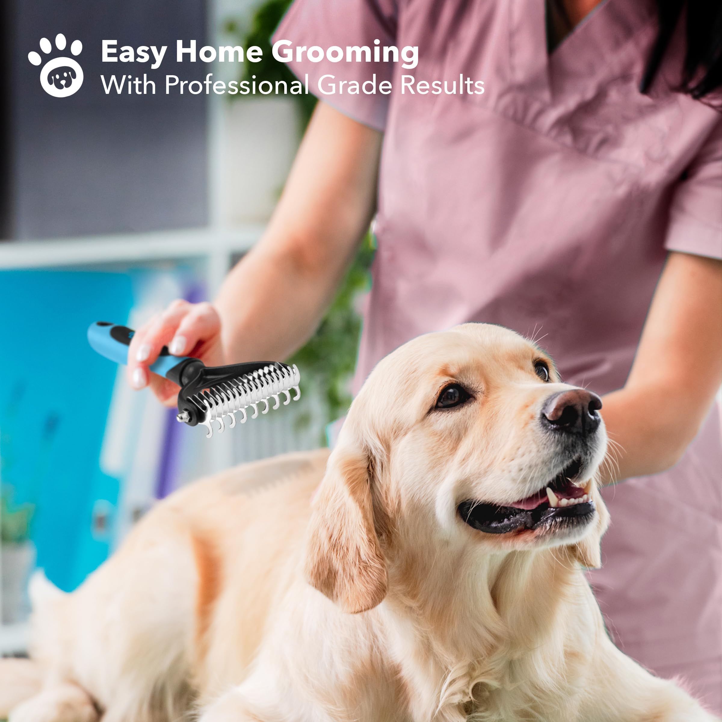 Foto 6 | Desmatting Comb Boshel Para Perros Y Gatos, Rastrillo Para Subpelo - Venta Internacional.