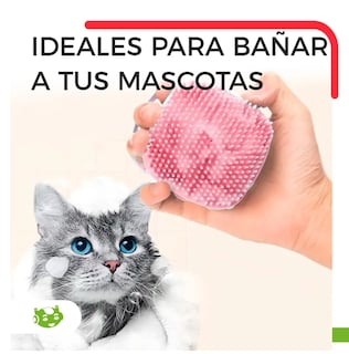 Foto 2 | 3pzs Cepillo Dispensador De Jabón Para Baño Mascotas Perro